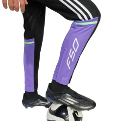 adidas F50 trainingsbroek junior black purple rush< Voetbalkleding
