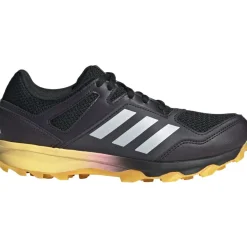 adidas Fabela Rise hockeyschoenen dames core black zero metalic spark< Hockeyschoenen