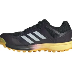adidas Fabela Rise hockeyschoenen dames core black zero metalic spark< Hockeyschoenen