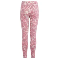 adidas Future Icons Allover Print sportlegging junior  wonder quartz silver dawn preloved fuchsia< Broeken
