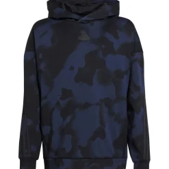 adidas Future Icons Camo Printed hoodie junior legend ink black< Sport Trui