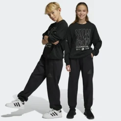 Sportbroek-adidas Future Icons Logo joggingbroek junior black