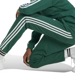 Sportbroek-adidas Future Icons 3-Stripes trainingsbroek junior collegiate green