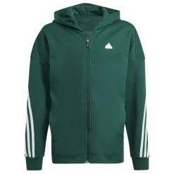 Trainingsjack-adidas Future Icons 3-Stripes trainingsjack junior collegiate green