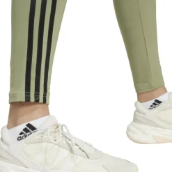 adidas Future Icons 3-Stripes legging dames tent green< Broeken