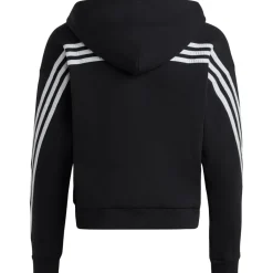 Truien & Vesten-adidas Future Icons 3-Stripes vest junior black white