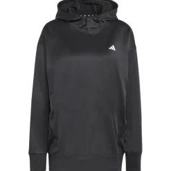 Sport Trui-adidas Game and Go hoodie dames black white