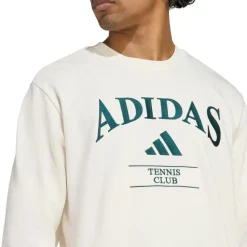 adidas Heritage Graphic tennistrui heren chalk white aurora ivy< Tenniskleding