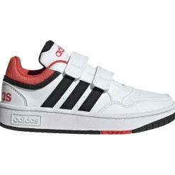 Schoenen-adidas Hoops 3.0 CF C schoenen junior cloud white core black bright red