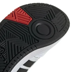 Schoenen-adidas Hoops 3.0 CF C schoenen junior cloud white core black bright red