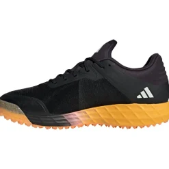 Hockeyschoenen-adidas Lux 2.2S hockeyschoenen heren core black zero metalic spark