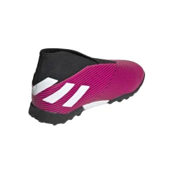 Voetbalschoenen-adidas Nemeziz 19.3 TF voetbalschoenen junior schok pink