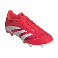 Voetbalschoenen-adidas Predator League FG MG voetbalschoenen junior lucid red cloud white core black