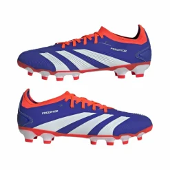 Voetbalschoenen-adidas Predator Pro MG voetbalschoenen heren cloud white solar red lucid blue