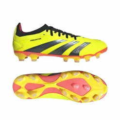 Voetbalschoenen-adidas Predator Pro MG voetbalschoenen heren team solar yellow 2 core black solar red