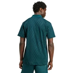 Tenniskleding-adidas Pro Climacool + Freelift tennisshirt heren  aurora ivy
