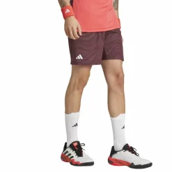 adidas Pro Ergo tennisshort heren aurora ruby brown< Tenniskleding