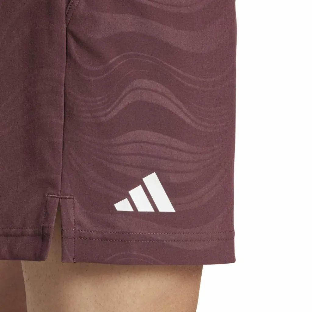 adidas Pro Ergo tennisshort heren aurora ruby brown< Tenniskleding
