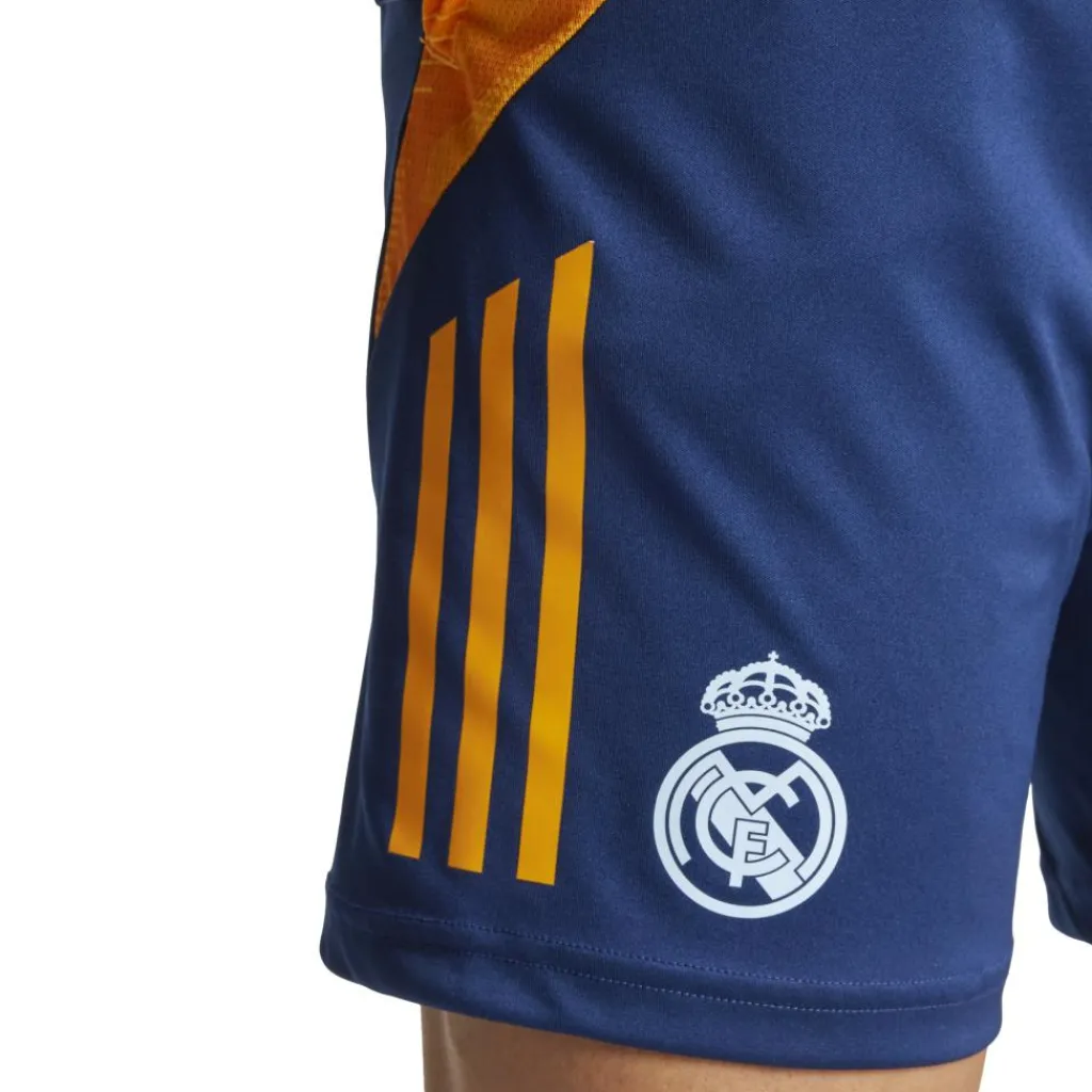 adidas Real Madrid Tiro 24 Competition voetbalbroekje heren team navy 2 crew orange glow blue< Voetbalkleding