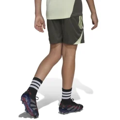 Voetbalkleding-adidas Real Madrid Tiro 25 voetbalbroekje junior utility grey