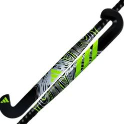 adidas Ruzo .4 Low Bow hockeystick black yellow< Hockeystick