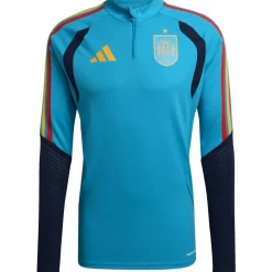 adidas Spanje 26 Tiro trainingsshirt heren bold aqua< Voetbalkleding
