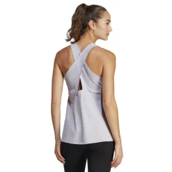 Sportshirt-adidas Studio tanktop dames purple white