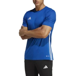 Voetbalkleding-adidas Tabela voetbalshirt heren 23 royal blue white