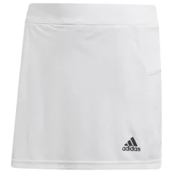 Tenniskleding-adidas Team19 skort rokje dames white