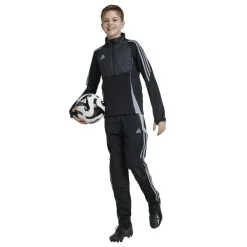 Voetbalkleding-adidas Tiro 24 trainingsshirt junior black lightonix