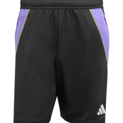 Voetbalkleding-adidas Tiro 24 voetbalbroekje heren black purple rush