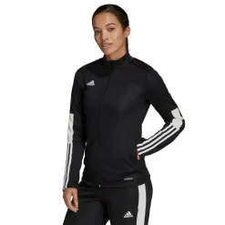 Voetbalkleding-adidas Tiro Essentials trainingsjack dames black