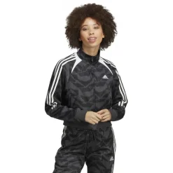 Truien & Vesten-adidas Tiro Suit Up Lifestyle vest dames carbon  black white