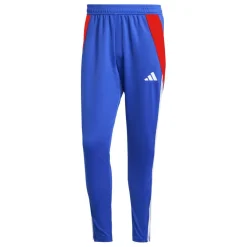 adidas Tiro trainingsbroek heren 24 lucid blue app solar red white< Voetbalkleding