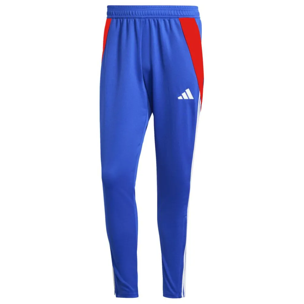 adidas Tiro trainingsbroek heren 24 lucid blue app solar red white< Voetbalkleding