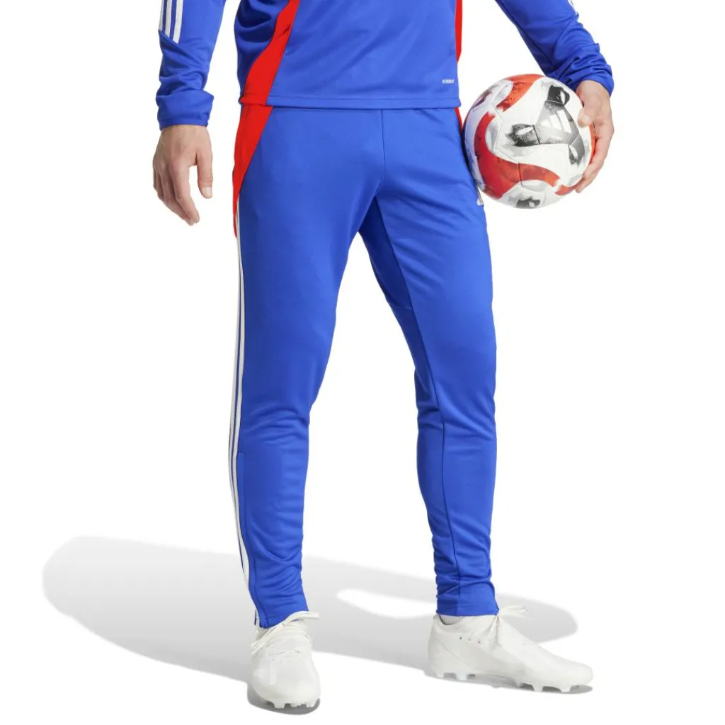 adidas Tiro trainingsbroek heren 24 lucid blue app solar red white< Voetbalkleding