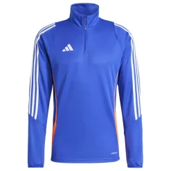 adidas Tiro trainingsshirt heren 24 lucid blue white app solar red< Voetbalkleding