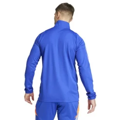 adidas Tiro trainingsshirt heren 24 lucid blue white app solar red< Voetbalkleding