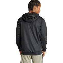 Trainingsjack-adidas Train Essentials trainingsjack heren black