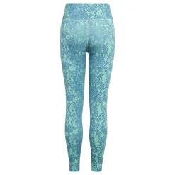 Sportbroek-adidas Train Icons Optime sportlegging junior easy green  blue fusion white