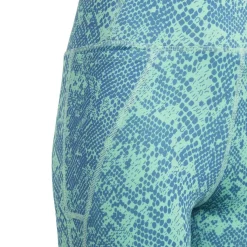 Sportbroek-adidas Train Icons Optime sportlegging junior easy green  blue fusion white