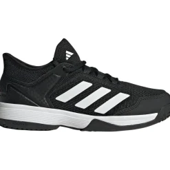 Tennisschoenen-adidas Ubersonic 4 tennisschoenen junior core black cloud white