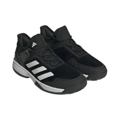Tennisschoenen-adidas Ubersonic 4 tennisschoenen junior core black cloud white