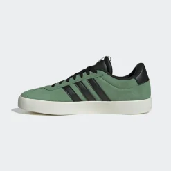 Schoenen-adidas VL Court 3.0 schoenen heren dark green core white off white
