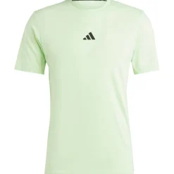 Sportshirt-adidas Workout Woven shirt heren semi green spark black