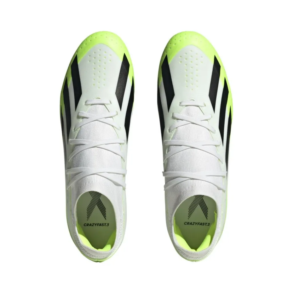 adidas X Crazyfast.3 FG voetbalschoenen heren white core black< Voetbalschoenen