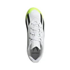adidas X Crazyfast.4 zaalvoetbalschoenen junior white core black< Voetbalschoenen