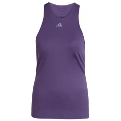 Tenniskleding-adidas Y Climacool tennis tanktop dames aurora plum