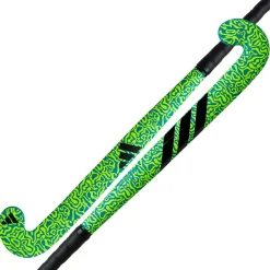 Hockeystick-adidas Youngstar .9 Mid Bow hockeystick junior green yellow