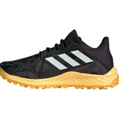 adidas Youngstar hockeyschoenen junior core black zero metalic spark< Hockeyschoenen